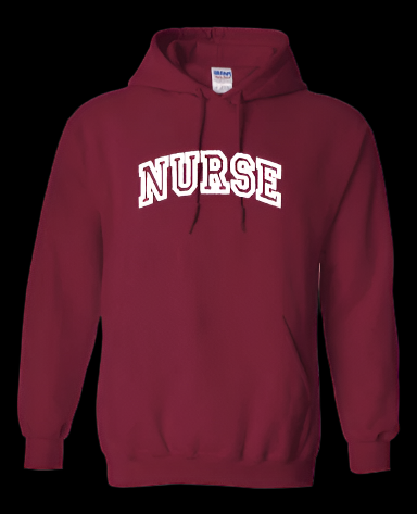 Embroidered Nurse Hoodie Sweatshirt, Women's Men Hoodies Custom Hoodies