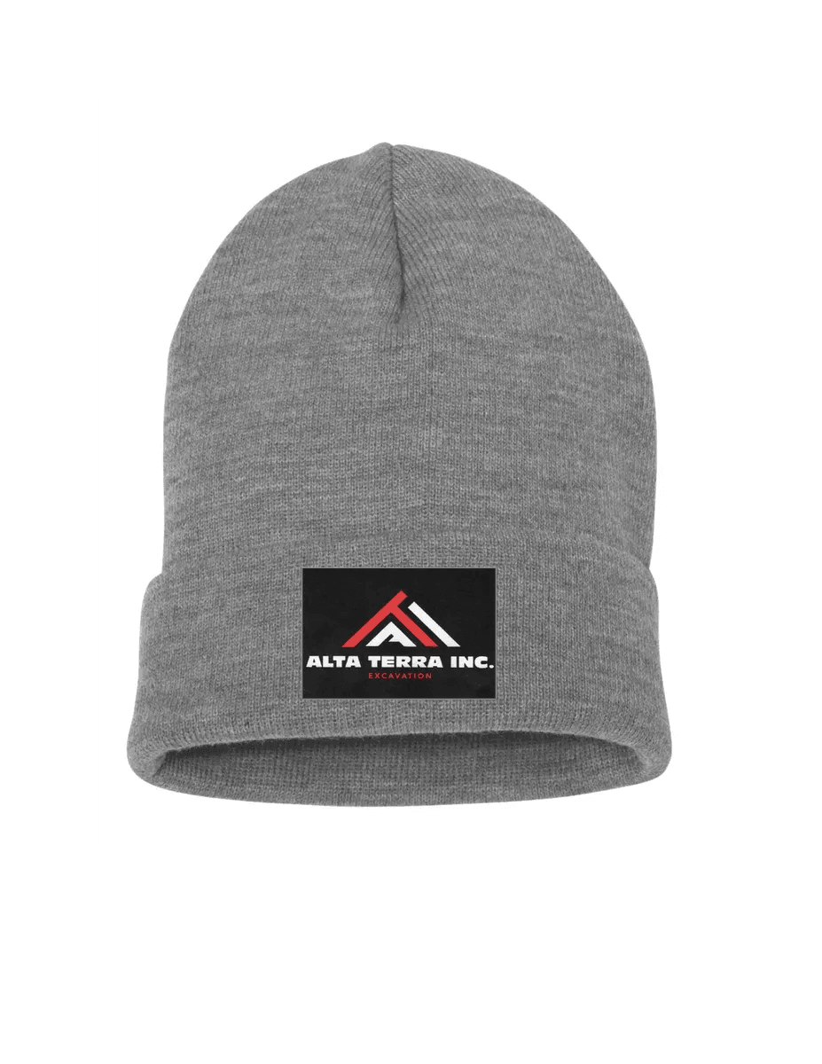 Alta Terra Inc. Excavation Embroidered Beanie for Men/Women Custom Beanies Winter Hats | <Blue Diamond Creations>