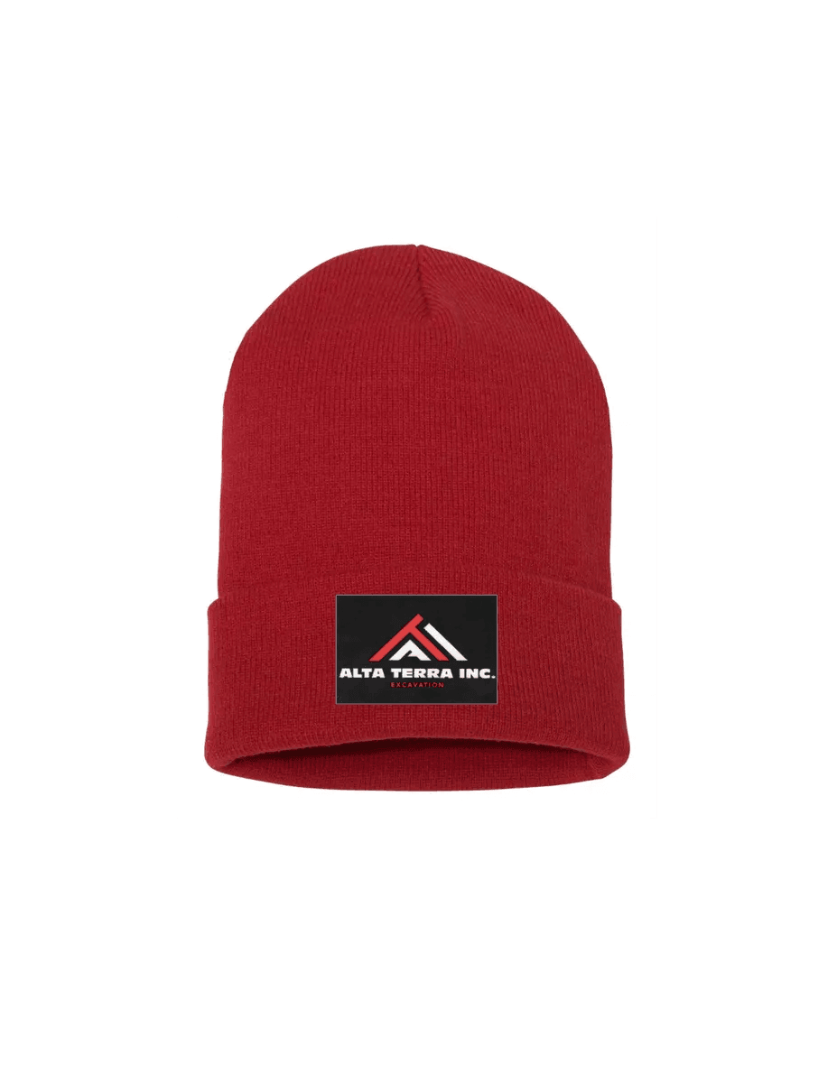 Alta Terra Inc. Excavation Embroidered Beanie for Men/Women Custom Beanies Winter Hats | <Blue Diamond Creations>